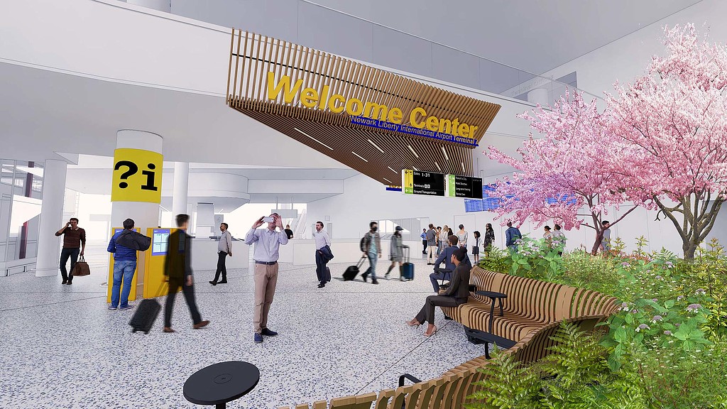 Welcome Center at EWR